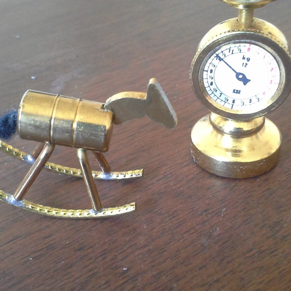 Solid Brass miniatures from Holland, 1970's retro